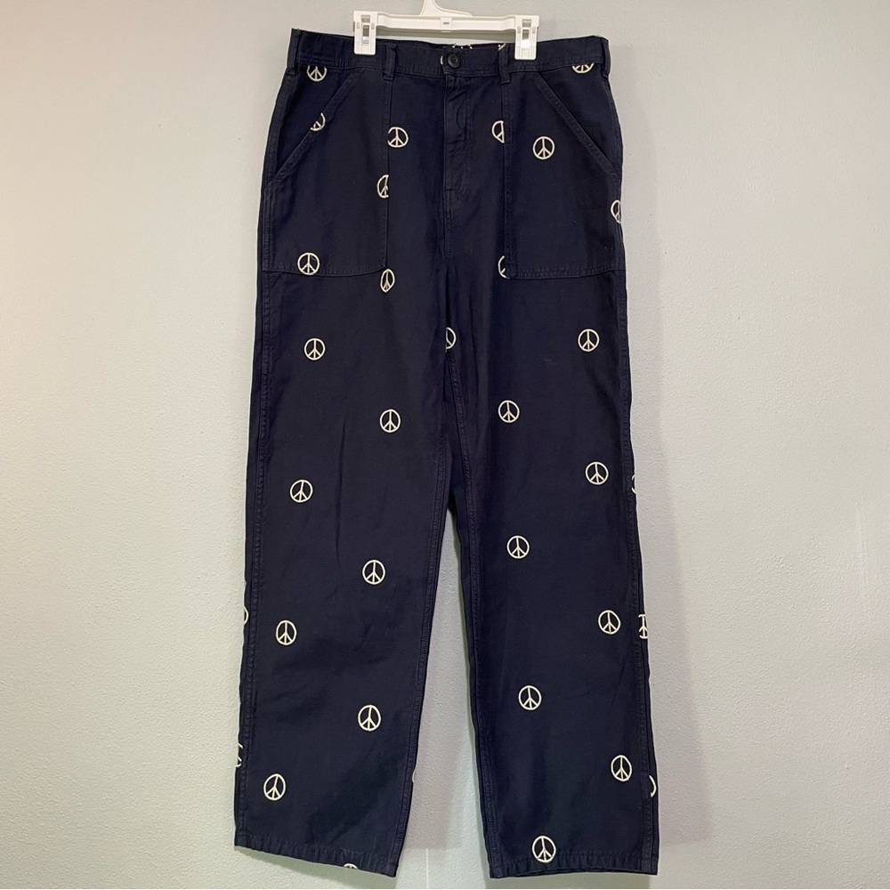 Stan Ray Fat Pant Utility OG Fatigue Limited Edition Embroidered Peace Camp Pant